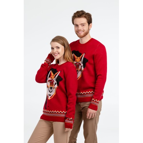 Купить Джемпер Totem Fox, красный с нанесением логотипа
