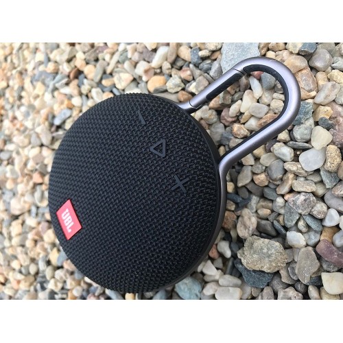 Купить Беспроводная колонка JBL Clip 3, серая с нанесением логотипа