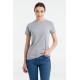 Купить Футболка женская T-bolka Stretch Light Lady, серый меланж с нанесением логотипа