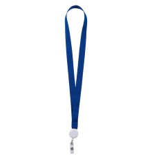 Лента для бейджа Retract, синий