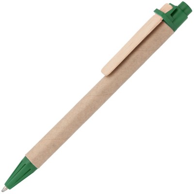 Купить Ручка шариковая Wandy, зеленая с нанесением
