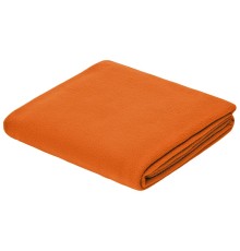 Флисовый плед Warm&Peace XL, оранжевый
