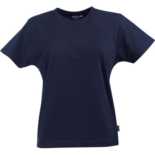 Купить Футболка женская LADIES AMERICAN T, темно-синяя с нанесением логотипа Купить Футболка женская LADIES AMERICAN T, темно-синяя с нанесением логотипа