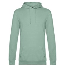 Толстовка с капюшоном унисекс Hoodie, серо-зеленая