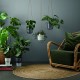 Купить Горшок для растений Flowerpot, подвесной, белый с нанесением логотипа
