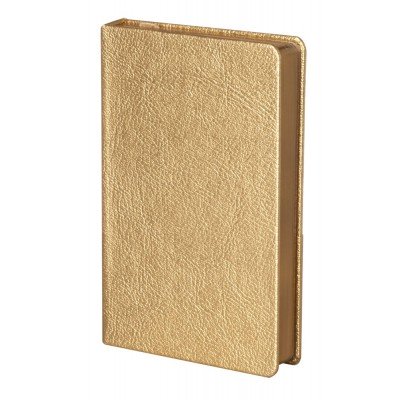Купить Ежедневник Ingot, недатированный, золотистый с нанесением
