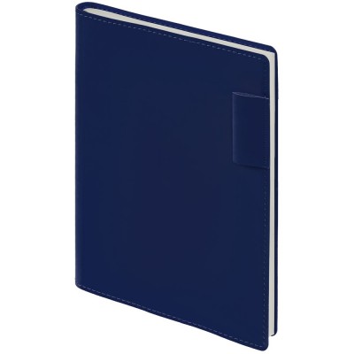 Купить Ежедневник Tact, недатированный, синий с нанесением логотипа