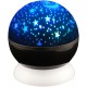 Купить Проектор звездного неба Stardust, черный с белым с нанесением логотипа