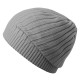 Купить Шапка Stripes, серая с нанесением логотипа