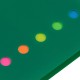 Купить Блокнот Stick, зеленый с нанесением логотипа