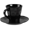 Купить Кофейная пара Dark Fluid, черная с нанесением логотипа