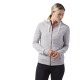 Купить Толстовка женская Elements French Terry Full Zip, серая с нанесением логотипа
