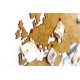 Купить Деревянная карта мира World Map True Puzzle Large, коричневая с нанесением логотипа