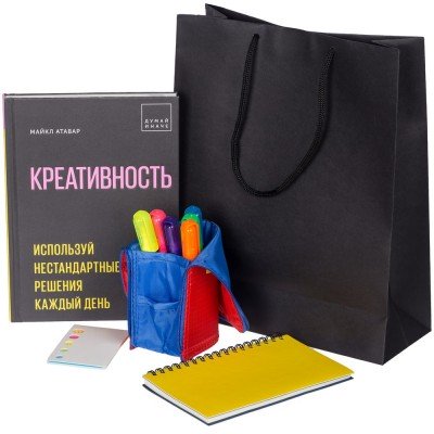 Купить Набор «Креативность», желтый с нанесением логотипа