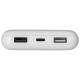 Купить Aккумулятор Uniscend Quick Charge Wireless 10000 мАч, белый с нанесением логотипа
