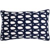 Купить Чехол на подушку Twirl, прямоугольный, темно-синий с нанесением логотипа