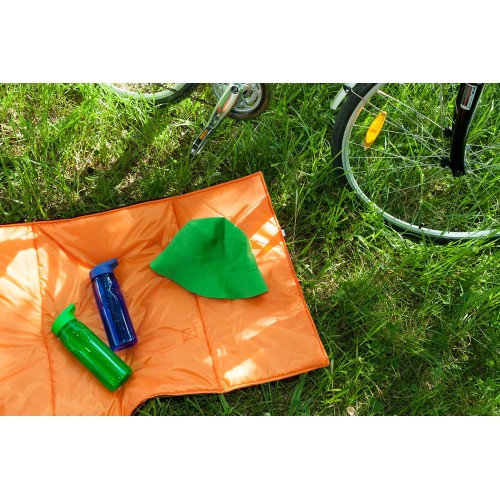Купить Пляжная сумка-трансформер Camper Bag, оранжевая с нанесением логотипа