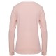 Купить Футболка женская с длинным рукавом 3 Stripes LS, розовая с нанесением логотипа