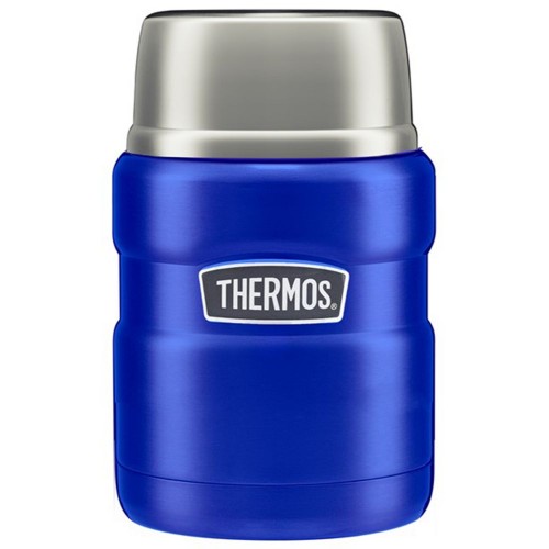 Купить Термос для еды Thermos SK3000, синий с нанесением логотипа