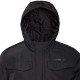 Купить Куртка мужская Padded, черная с нанесением логотипа