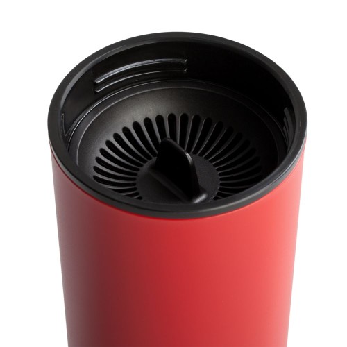Купить Термостакан fixMug, красный с нанесением логотипа