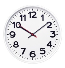 Часы настенные ChronoTop, белые
