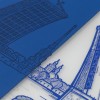 Купить Блокнот «Города. Санкт-Петербург», синий с нанесением логотипа