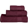 Купить Полотенце Soft Me Medium, гранатово-красное с нанесением логотипа