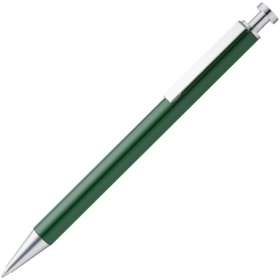 Купить Ручка шариковая Attribute, зеленая с нанесением