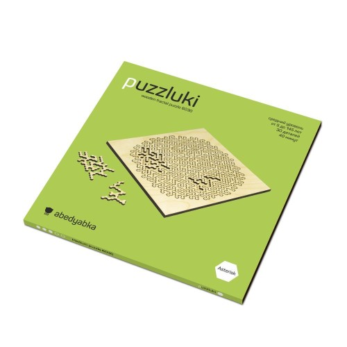 Купить Фрактальный пазл Puzzliki Asterisk Medium, 30 деталей с нанесением логотипа Купить Фрактальный пазл Puzzliki Asterisk Medium, 30 деталей с нанесением логотипа