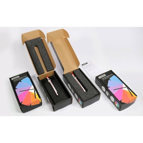 Купить Часы настенные Transformer Clock. Black & Black с нанесением логотипа