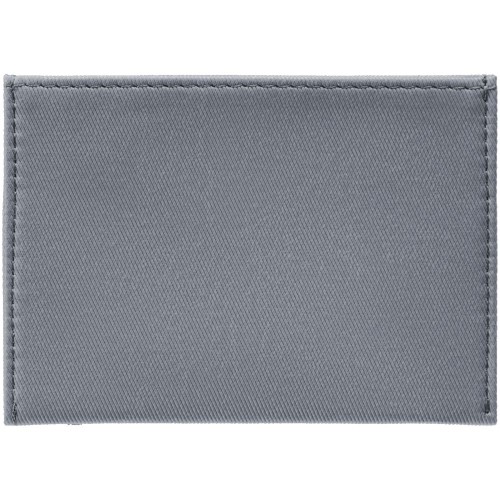 Купить Чехол для карточек Twill, серый с нанесением логотипа