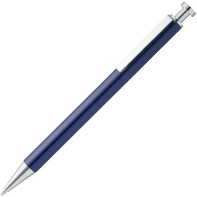Купить Ручка шариковая Attribute, синяя с нанесением