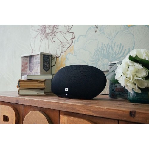 Купить Беспроводная колонка JBL Playlist 150, черная с нанесением логотипа Купить Беспроводная колонка JBL Playlist 150, черная с нанесением логотипа
