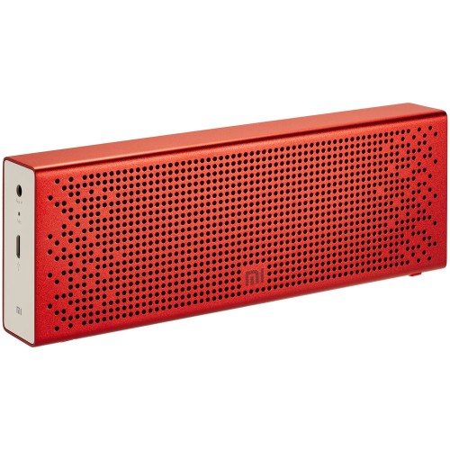 Купить Беспроводная стереоколонка Mi Bluetooth Speaker, красная с нанесением логотипа Купить Беспроводная стереоколонка Mi Bluetooth Speaker, красная с нанесением логотипа