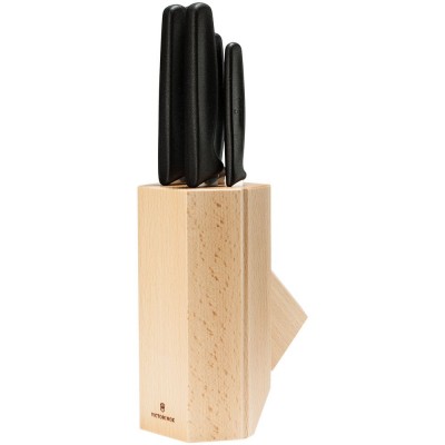 Купить Набор ножей Victorinox Standart в деревянной подставке с нанесением
