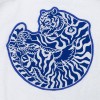 Купить Халат унисекс «Тигр», белый с нанесением логотипа