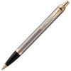 Купить Ручка шариковая Parker IM Core K321 Brushed Metal GT M с нанесением логотипа