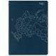 Купить Ежедневник «Открывая Россию», синий с нанесением логотипа