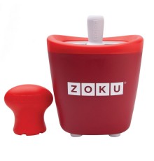 Набор для приготовления мороженого Single Quick Pop Maker, красный