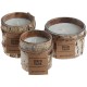 Купить Свеча Birch Bark, средняя с нанесением логотипа