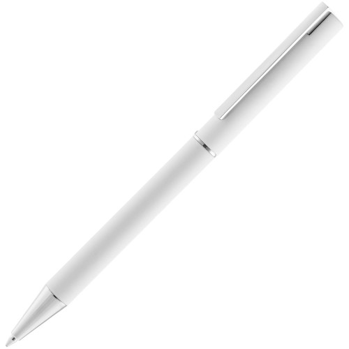 Купить Ручка шариковая Blade Soft Touch, белая с нанесением логотипа