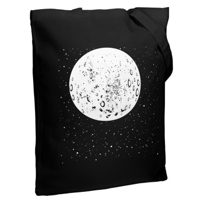 Купить Холщовая сумка «Что вечно под Луной» со светящимся принтом с нанесением