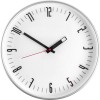 Купить Часы настенные ChronoTop, серебристые с нанесением логотипа