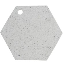 Доска сервировочная Elements Hexagonal, камень