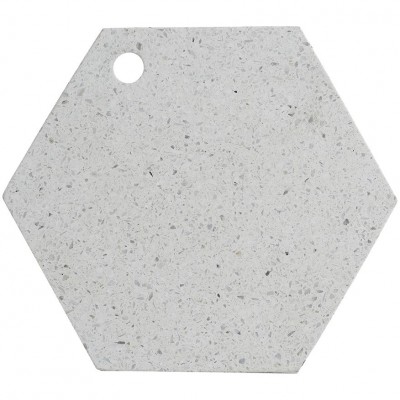 Купить Доска сервировочная Elements Hexagonal, камень с нанесением логотипа