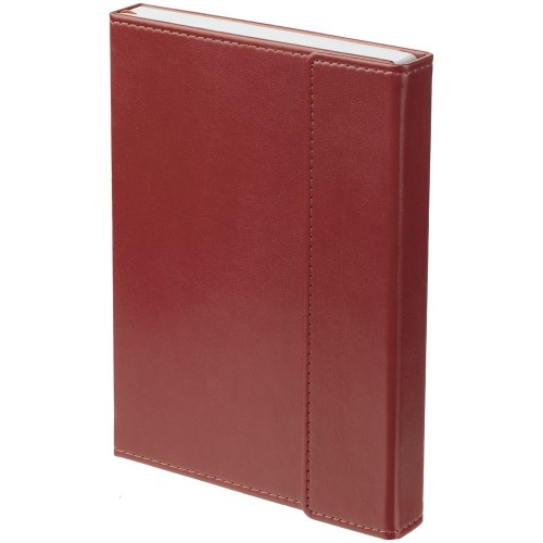 Купить Ежедневник Flap, ver.2, недатированный, красный с нанесением логотипа
