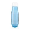 Купить Бутылка для воды Zoku, голубая с нанесением логотипа