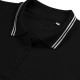Купить Рубашка поло женская Virma Stripes Lady, черная с нанесением логотипа
