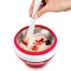 Купить Мороженица Ice Cream Maker, голубая с нанесением логотипа